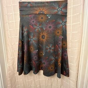 LuLaRoe “S” Irma Pattern Multi-Colored Skirt. For Casual/Business Casual.